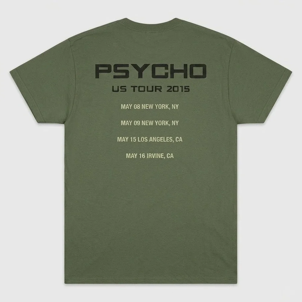 Vintage Muse Psycho Fanclub NYC‎ Concert Tour 2XL T-shirt XXL 2015 RARE